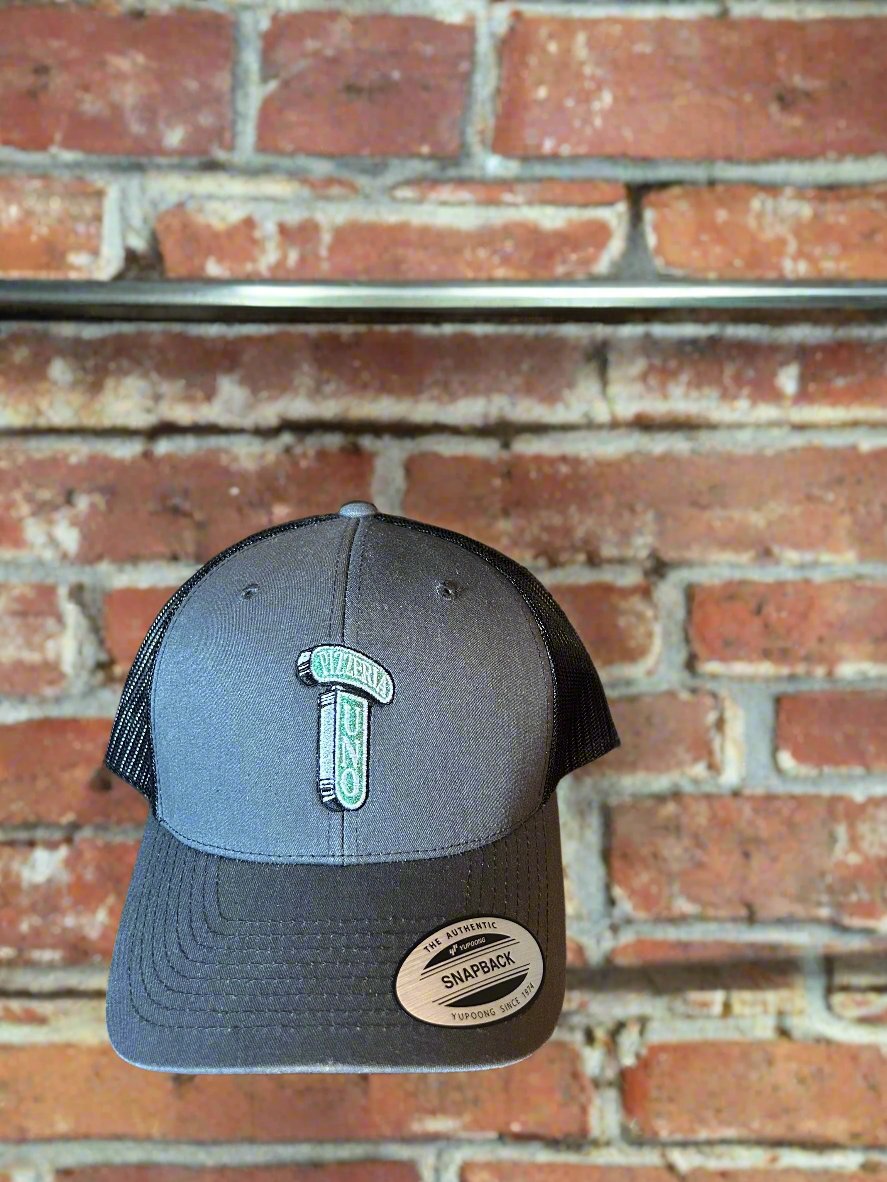 UNOs Trucker Hat - Gray Front / Black Mesh Back