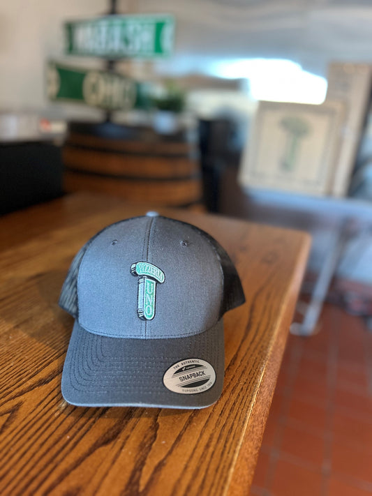 UNOs Trucker Hat - Gray Front / Black Mesh Back