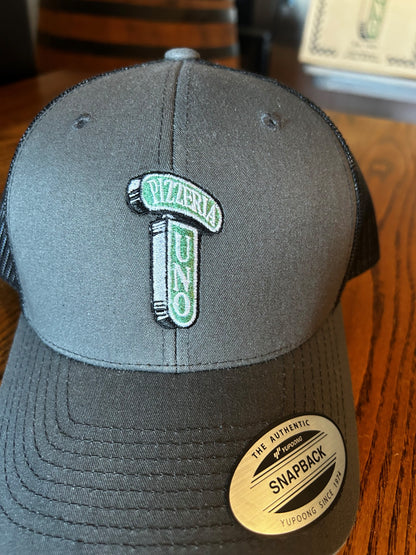 UNOs Trucker Hat - Gray Front / Black Mesh Back